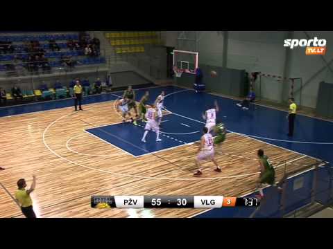 SportoTV.lt: BBL  „Pieno Žvaigždės" - „Valga Maks&Moorits" 2014-01-21