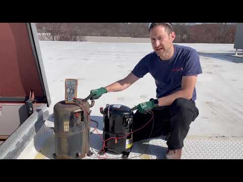 Compressor Diagnosis Open Winding. #compressor #copeland #RTU #airconditioning #HVAC #HVACEXPLAINED