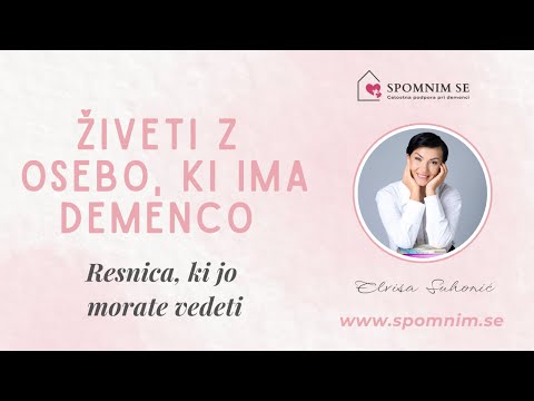 Kaj morate vedeti, če živite z osebo z demenco