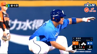 [分享] 張進德清壘安打影片