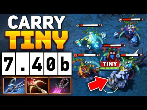 Instant Delete Builds Tiny 30 Kills 🔥🔥🔥 One shot Meta Hard Carry | Dota 2 Gameplay