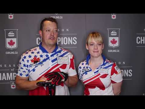 2019 World Financial Group Continental Cup - Draw 4 Media Scrum