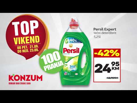 Top vikend u Konzumu! Ne propustite! 21.09.-23.09.2018.