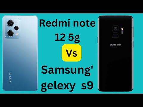 redmi note 12 5g vs samsung galaxy s9 / #redminote125g #samsunggelexys9  #s9 fakirdslr