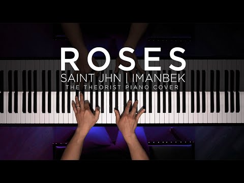 Roses (Imanbek remix) - Saint Jhn piano tutorial