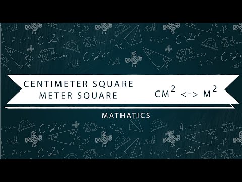 How to convert: Square Centimeters(cm2) into Square Meters(m2) and vice-versa.