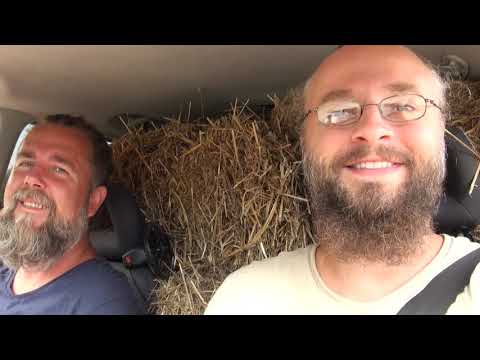 Strawbale Vlog 104 - sieczka słomiana i odwiedziny znajomych