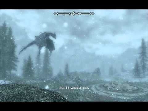 Alduin resurrects Sahloknir (Skyrim)