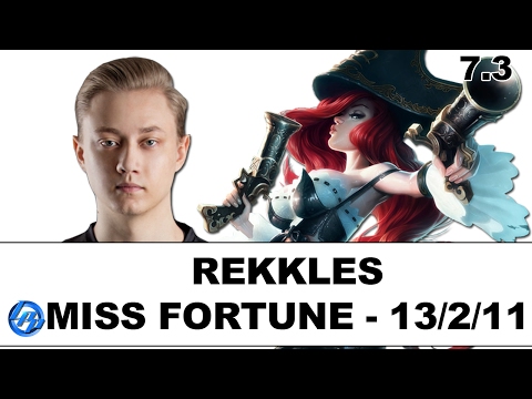 Rekkles - Miss Fortune vs Caitlyn - Patch 7.3