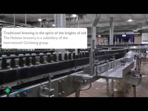 Ink jet coding of screw caps with the A420i at Holsten Brauerei AG
