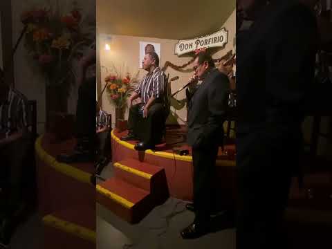 Marinera limeña por menor cantan Alfredo Calderón - Urbina en Don Porfirio