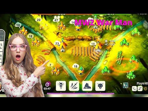 INSANE 4P RANKED MULTIPLAYER - Mushroom Wars 2 (4K Gameplay)