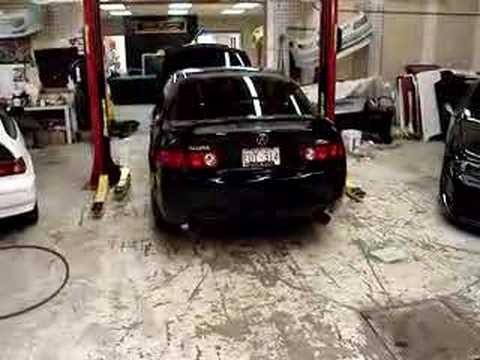 JonJonPoPongs Acura TSX Greddy Evo 2 Exhaust Injen CAI tanarus edmonton BOOSH