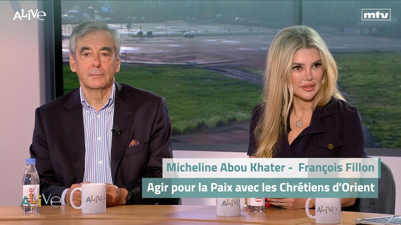 Micheline Abou Khater -  François Fillon - “ Agir pour la Paix avec les Chrétiens d'Orient"