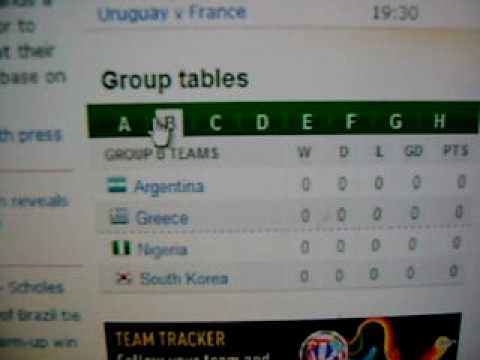 Algeria vs Slovenia world cup 2010