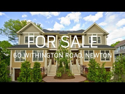 Luxury Newtonville Townhome For Sale - 60 Withington Road, Newtonville, MA 02460
