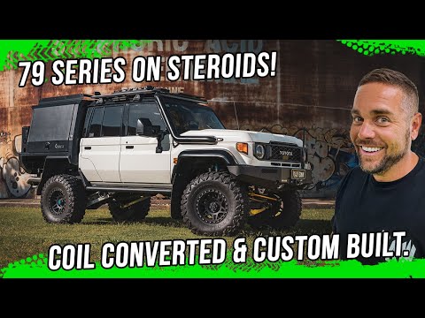 This is What a 5-inch Lift Looks Like on a 79 Series! Australia’s BIGGEST Lift