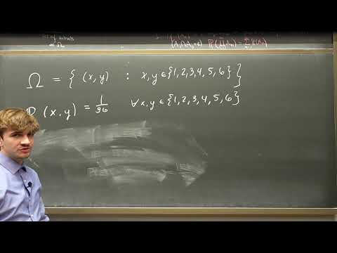 Rolling 2 Fair Dice (Sample Space & Probabilities Exercise 1.1)