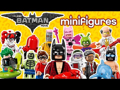 RANKING EVERY LEGO Batman Movie Collectible Minifigure