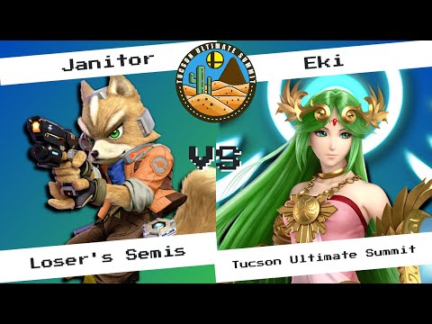 Tucson Ultimate Summit: Loser's Semis - Janitor (Fox) Vs. Eki (Palutena) - SSBU