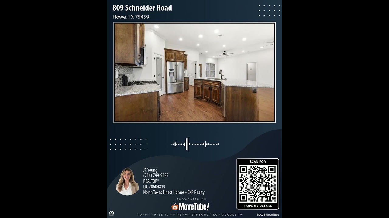 809 Schneider Road, Howe, TX 75459 | 3 Bedroom Home For Sale