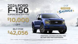 Bob Bell Ford - GET $10,000 OFF A 2024 F-150. NOW JUST $42,056*!