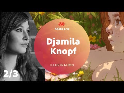 Djamila Knopf / Illustration mit Adobe Fresco - Adobe Live 2/3