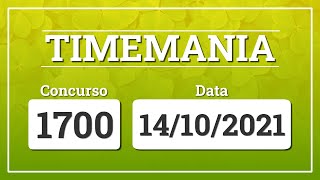 Capa de TIMEMANIA 1700