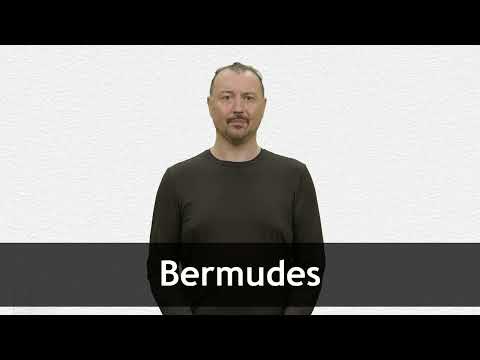 How to pronounce BERMUDES in French