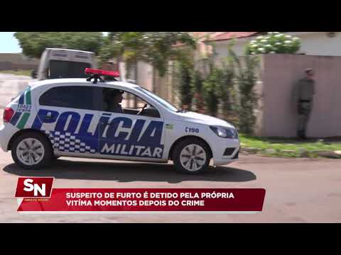 15 01 2020 SUSPEITO DE FURTO É DETIDO PELA PRÓPRIA VITÍMA MOMENTOS DEPOIS DO CRIME
