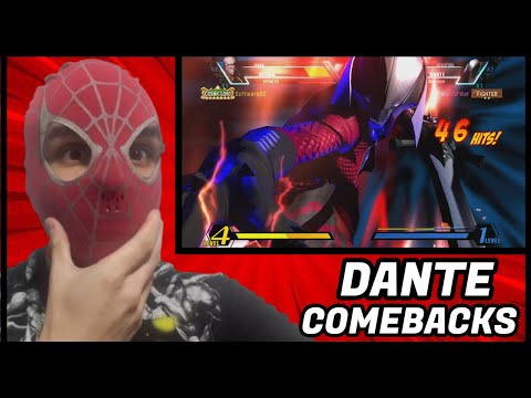 UMVC3 - DANTE COMEBACK COMPILATION!