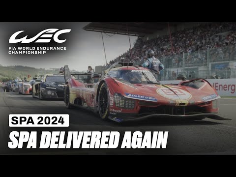 WEC 2024 WEC 第3戦 スパ・フランコルシャン6時間レース ダイジェスト動画