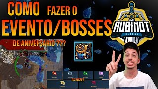 APRENDA COMO FAZER OS BOSSES DO EVENTO DE ANIVERSÁRIO RUBINOT! #rubinot #eventos #rubini #tibiaot