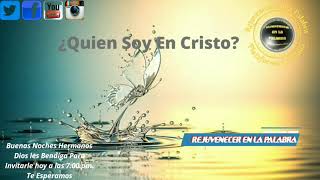 ¿Quien Soy En Cristo?