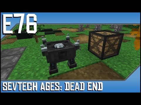 Sevtech Ages-Dead End-Ep76-Modded Minecraft-Hellfire Forge, Petty Tartaric Gem, Ash