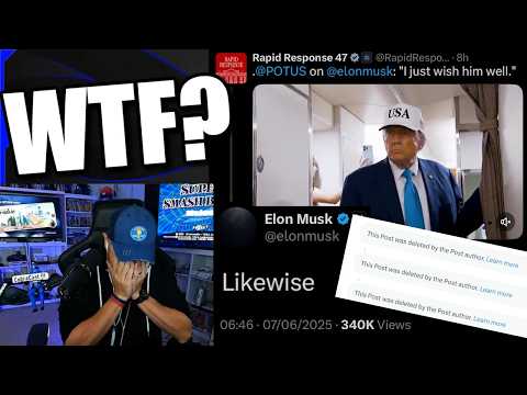  "I wish him well" - Elon Musk DELETES ALL Epstein Tweets After Trump HUMILIATES Him! 