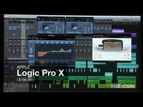 Apple Logic Pro X: An exclusive first look with Gino Robair of Electronic Musician