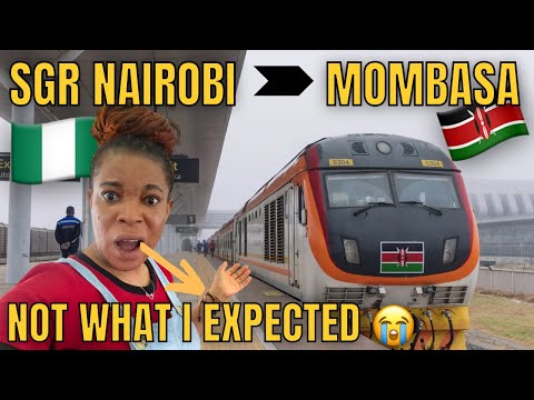 Mein erstes Mal mit Kenias 🇰🇪neuem SGR-Zug von Nairobi nach Mombasa | Als Nigerianer🇳🇬 war ich ni...