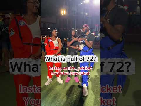 What is half of 72🤔🤔🤔 #publicinterview #entertainment #mathquizquestions #viralshort #funny