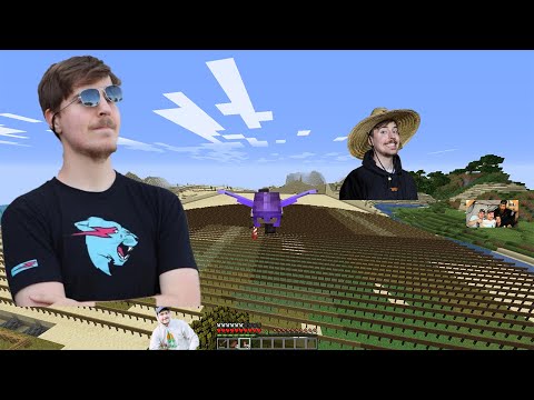 10000 Mr Beast Signs | Minecraft TB187 Server