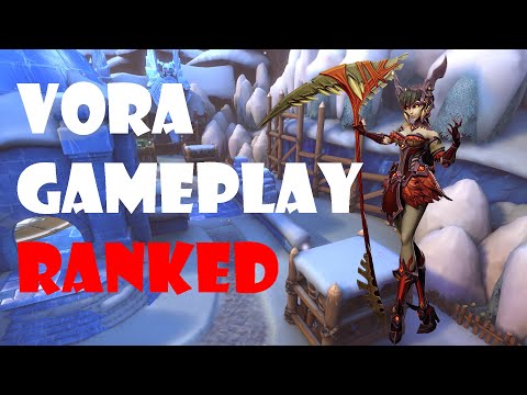 Paladins Vora Ranked Gameplay - 0 deaths with great team