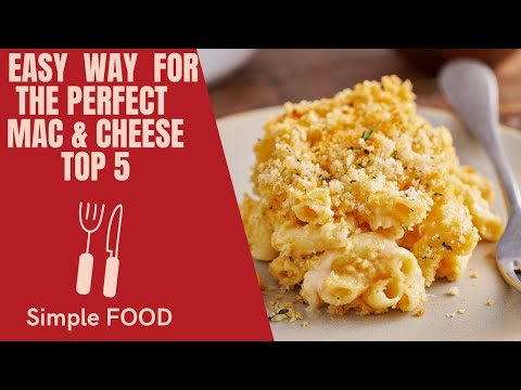 Easy way to make the perfect "MAC&CHEESE"- TikTok's Most Viral Top 5