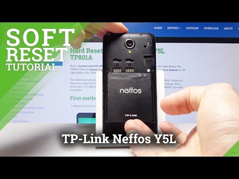 TP-Link Neffos Y5L REMOVE BATTERY | OPEN BACK COVER | SOFT RESET