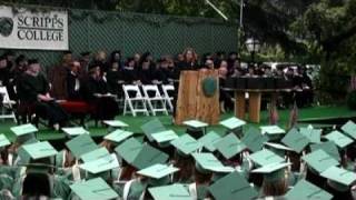 Scripps College 2009 Commencement: Gabrielle Giffords, part 1