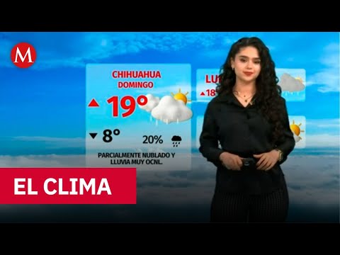 Today's weather, Sunday, February 8, 2026 | Forecast with Natalia Sánchez