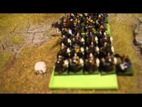 Warhammer Fantasy Battle:  Dwarves Vs Skaven. Battle report.