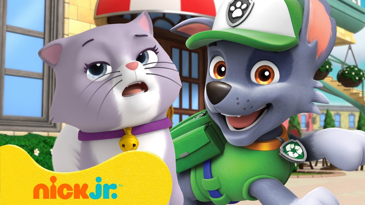 PAW Patrol Cali the Cat Rescues! 🐈 10 Minutes | Nick Jr.