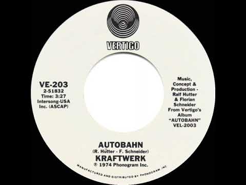 1975 HITS ARCHIVE: Autobahn - Kraftwerk (stereo 45--U.S. single version)