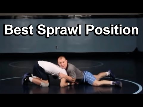 Best Sprawl Position To Stop Leg Attack - Cary Kolat Wrestling Moves