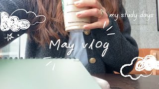sub) Study vlog | 勉強を頑張る3日間👩🏻‍💻✏️ | カフェで勉強したり図書館へ行ったり🗒️ | スコットランドで暮らす日本人の日常🧺🍳